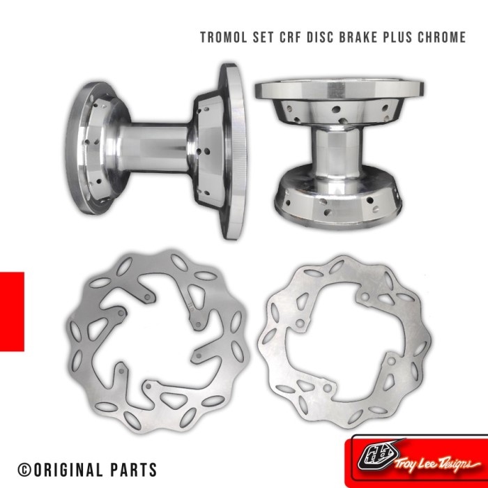 Tromol Crf 150 36h Piringan Cakram Tld silver hitam