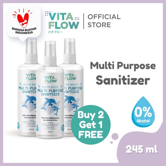 Vitaflow Multi Purpose Water Based Sanitizer