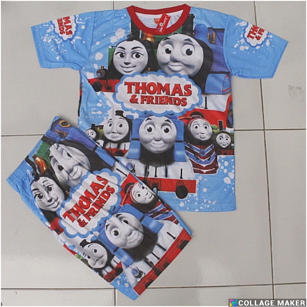 Setelan baju celana thomas 6-10 thn