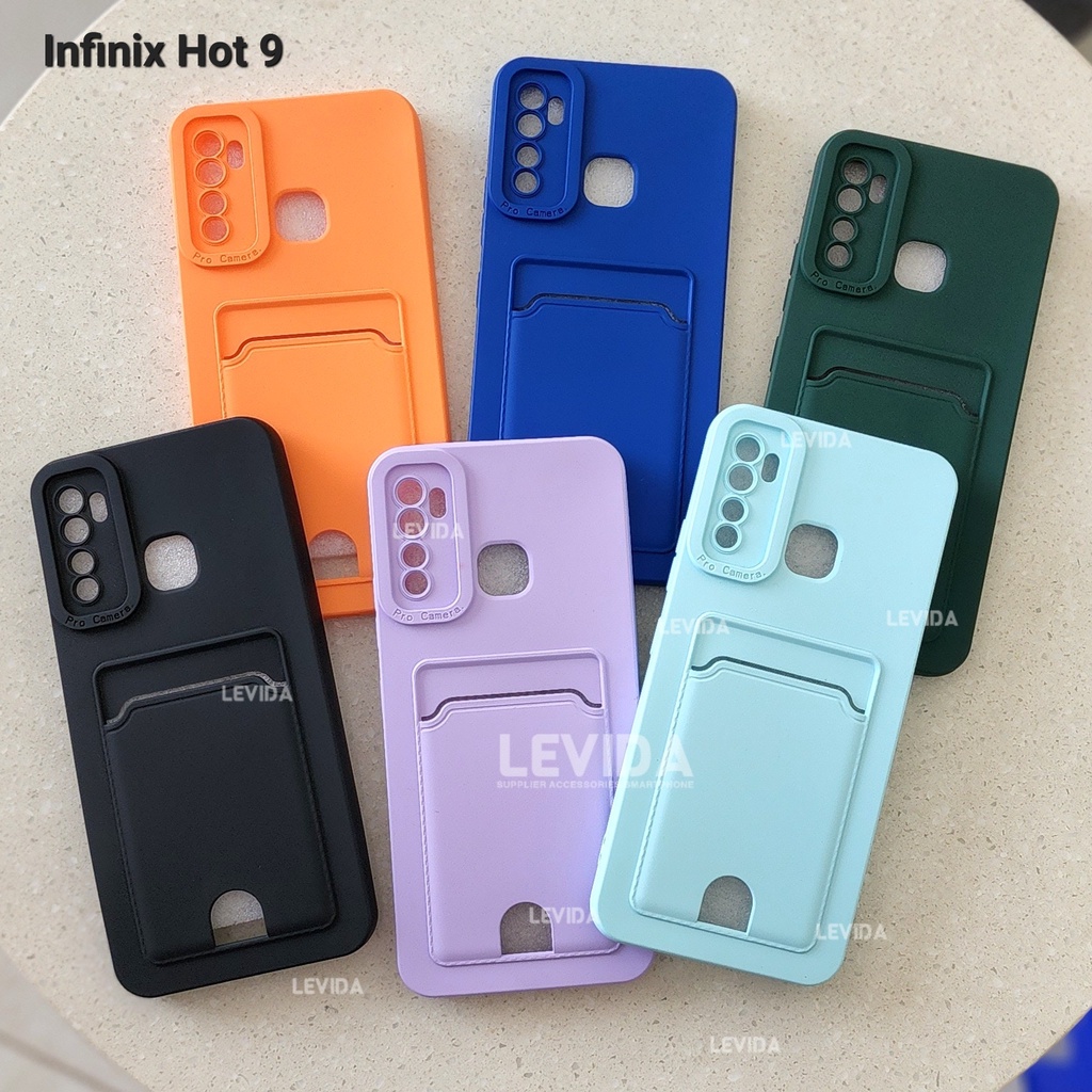 Infinix Hot 9 Infinix Hot 9 Play Infinix Note 10 Pro Softcase Prokamera Silicon Matte Card Case Slot