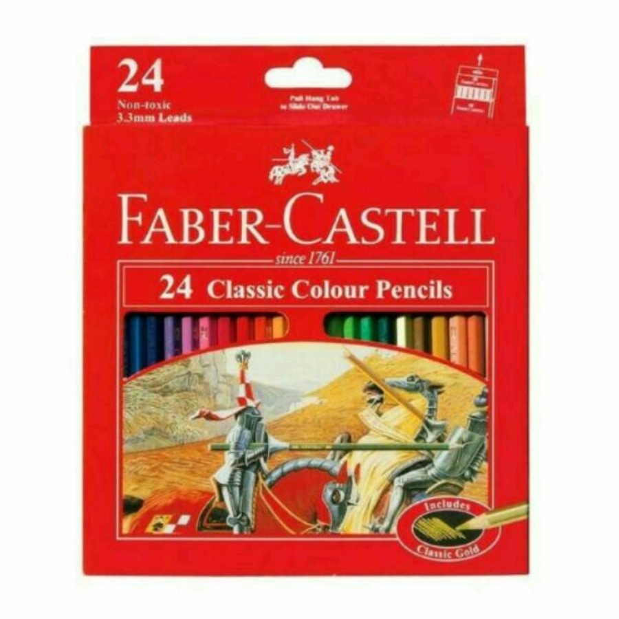 

Pensil Warna FABER CASTELL 24 Classic Colour Pencils