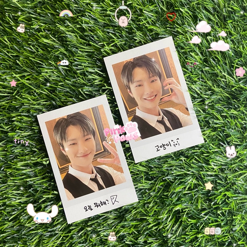 WOODZ Mailbag Photocard Birthday Merch PC Seungyoun