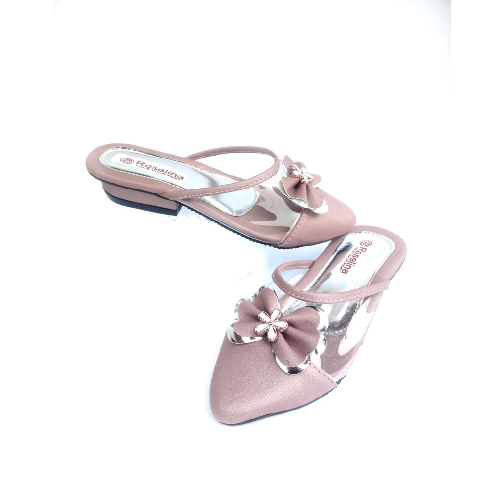 Sandal Heels Anak Wanita Mules Formal Kekinian Hak 2 cm Size 26-35 Sandal Anak Formal Terbaru