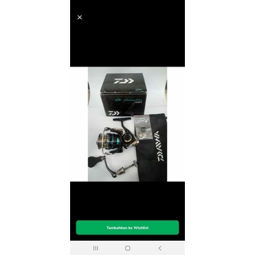 daiwa emeraldas 2508 peh full set