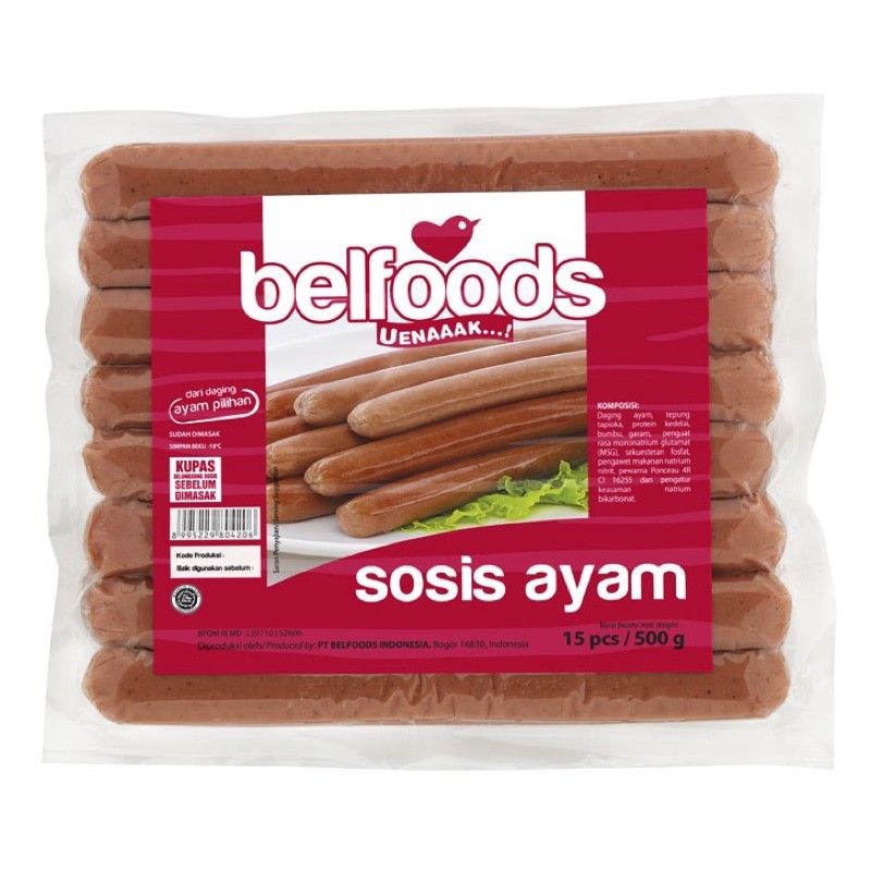 

Belfoods Uenaaak Sosis 500gr