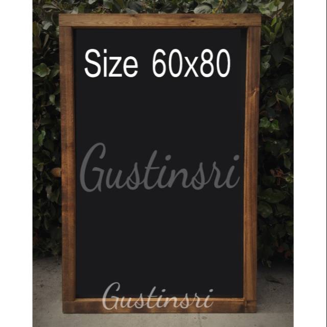 

PAPAN TULIS KAPUR 60X80 PAPAN BOARD RUSTIC PAPAN MENU DEKORASI CAFE PESTA KANTOR PERNIKAHAN TAMAN