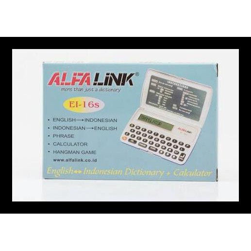 Big Sale Alfalink Ei-16S - Kamus Elektronik Promo