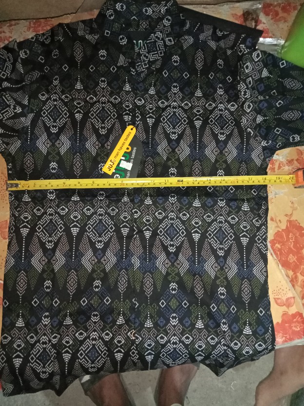 Dgm Fashion   Kemeja Batik Pria Songket   Lengan Pendek Batik Pendek Batik Songket