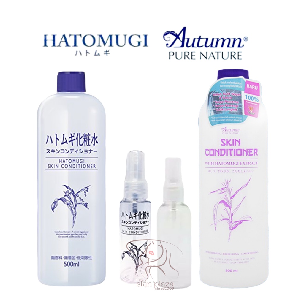 Autumn | Hatomugi Toner 500ml FREE SPRAY ASC Original BPOM