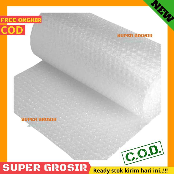 

BUBBLE WARP Bubble Wrap Roll Bullbe Wrap Pelindung Perlengkapan Rumah Terbaik Termurah Awet Multifungsi Murah Kekinian Cepat Praktis Hemat Elegan Serbaguna Terbaru Terlaris Aman Kuat Original Terkini Gratis Ongkir Bisa Bayar Ditempat / CODSG316