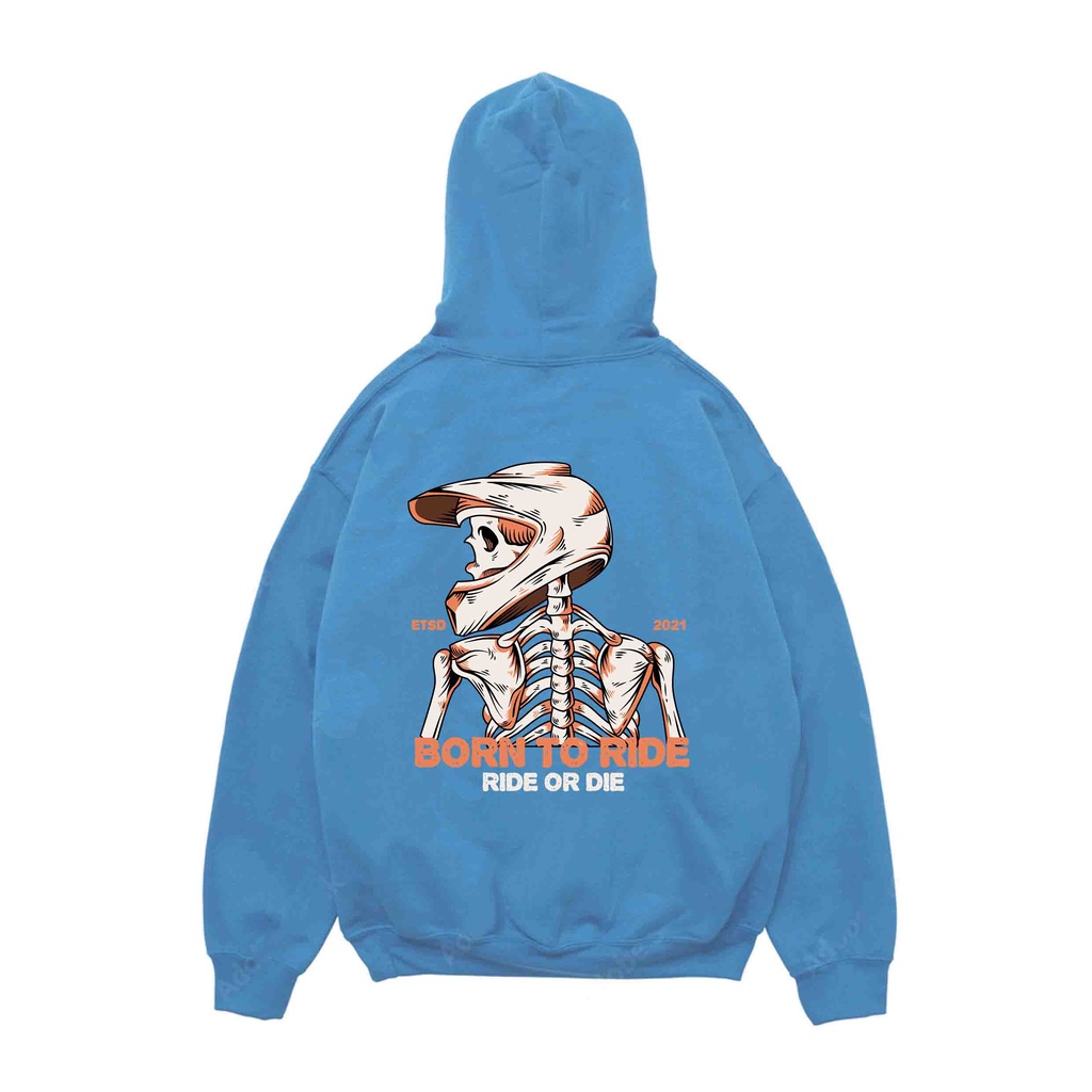 Hoodie Pria Chose Die Sweater Pria Fleece Size M - XXL