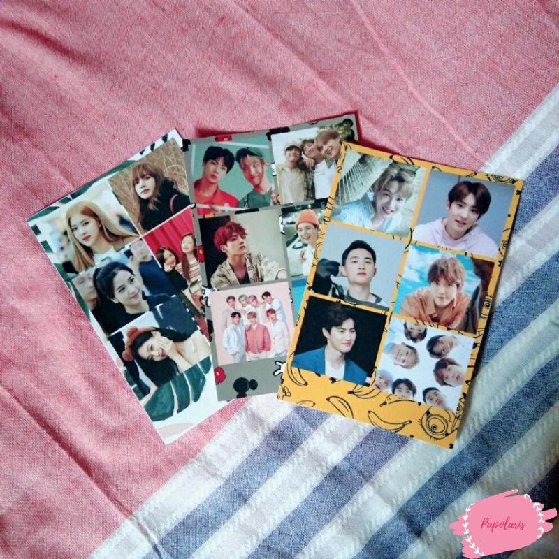 Cetak Foto Polaroid Double Strip Custom Frame
