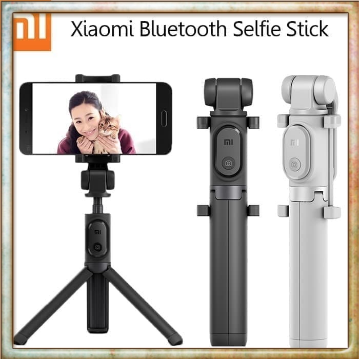 Xiaomi Selfie Stick Tripod with Bluetooth Remote Shutter - selfie stick