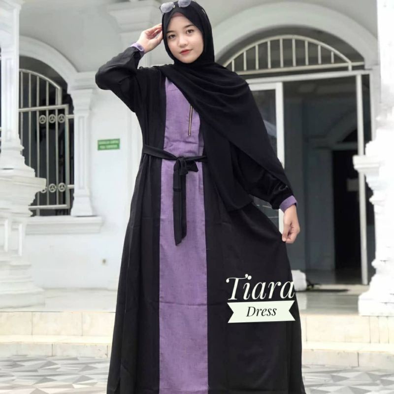 Gamis Kain Ity Crepe Mix Katun Madinah SALE