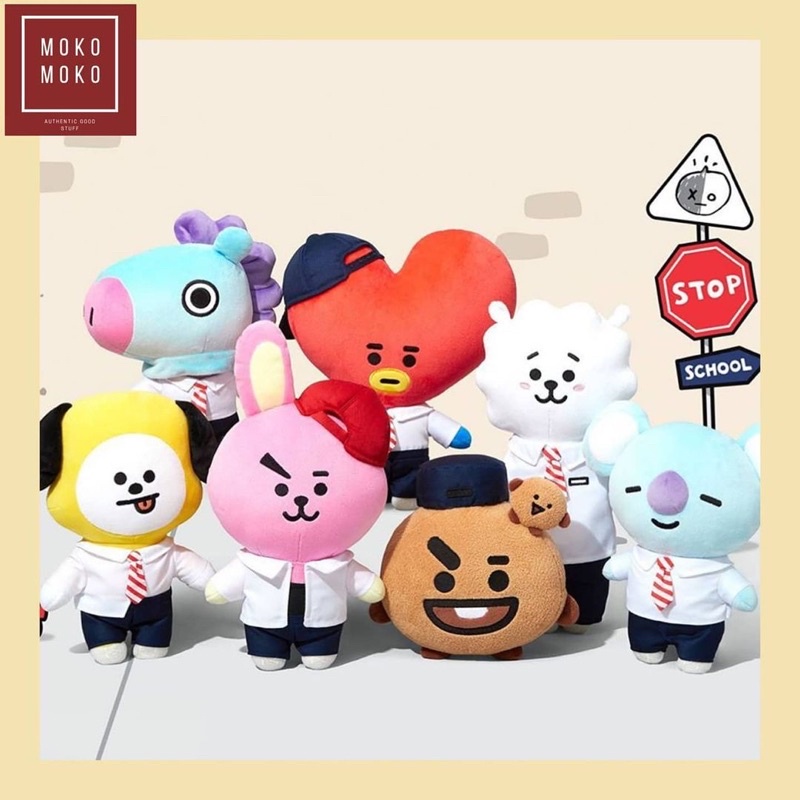 [READY] - BT21 After School Standing Doll Cushion