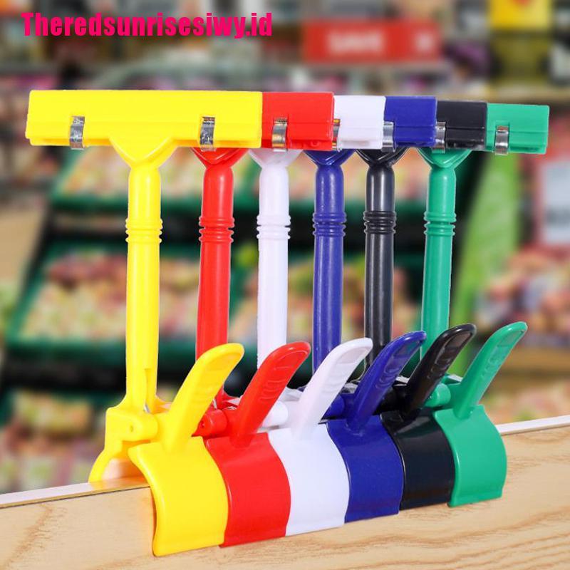 Klip Holder Label Harga / Kartu Iklan Untuk Supermarket