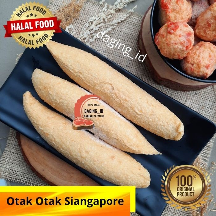 

OTAK - OTAK SINGAPORE ( Paket Steamboat / Suki /Shabu-Shabu ) 300 Gr + GRATIS MASKER 1 PCS