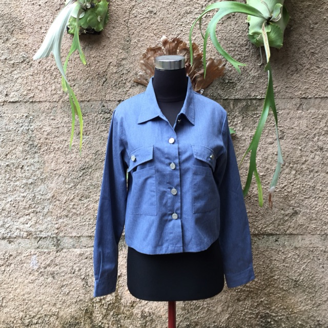 Preloved jaket jeans GAUDI branded original PL bekas murah