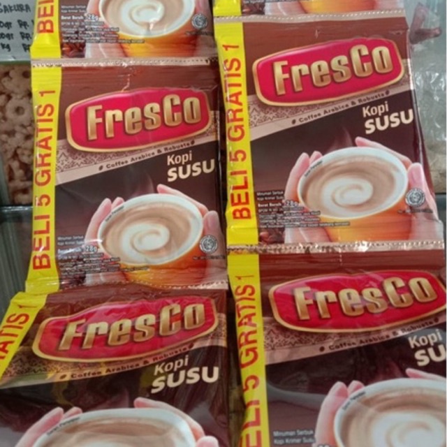 

Fresco kopi susu isi 12pcs