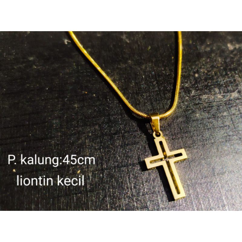 Kalung Salib fashion aksesoris salib liontin salib