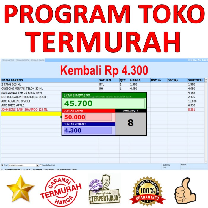 Software Kasir Toko Minimarket SID Retail Pro 6127 SP5 2015 Penjualan