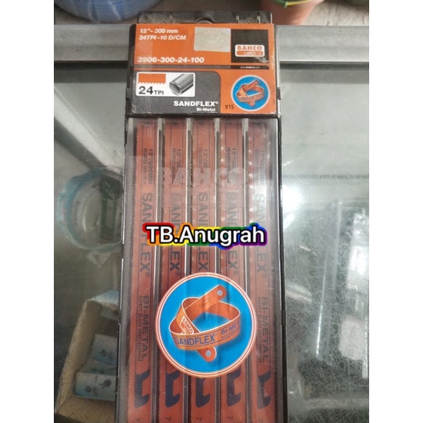 Mata Gergaji bahco Sandflex sanflex Mata gergaji besi Sandflex 12&quot; 24 TPI