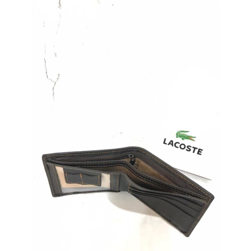 DOMPET KULIT ASLI IMPORT LACOSTE