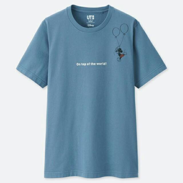 UT SHIRT/ Kaos Pria Uniqlo x Celabrate Mickey 4