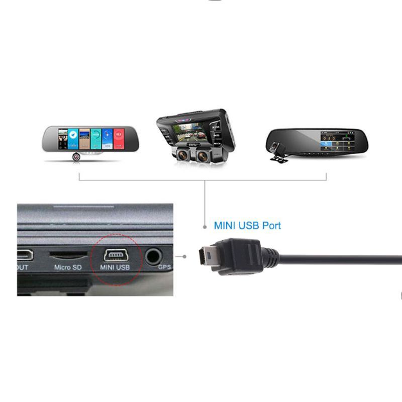 Btsg Kabel USB Mini, A-Male to Mini-B 5-pin Cord USB 2.0 Charger Cable Untuk MP3 MP4 Player Mobil DVR GPS Digital Cam