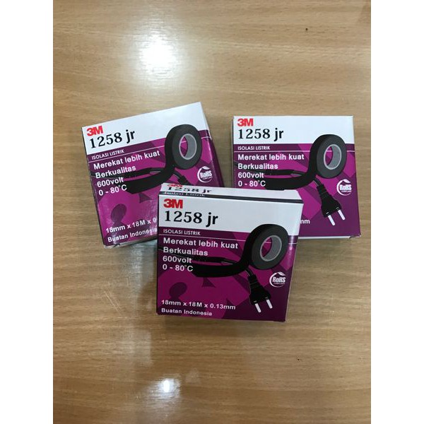 

Langsung Order isolasi 3M 1258jr 18mm x 18m x 0.13mm Diskon