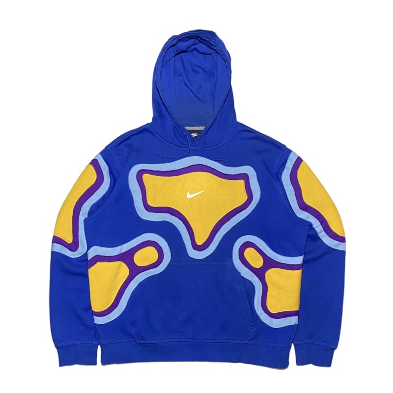 THE BLUE NIKE PSYCHEDELIC HOODIE