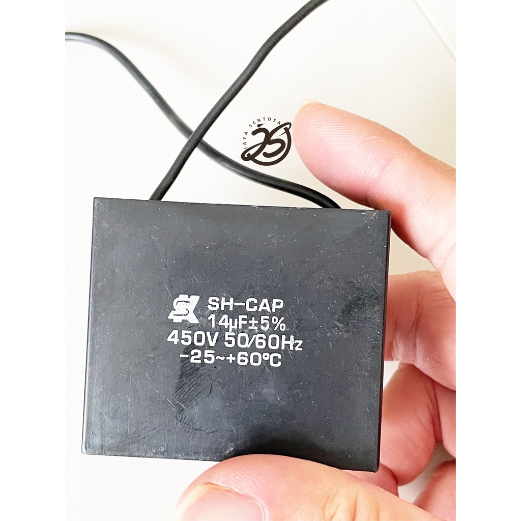 KAPASITOR KOTAK 14UF CAPACITOR KOTAK 14UF 450V AC KAPASITOR KIPAS ANGIN