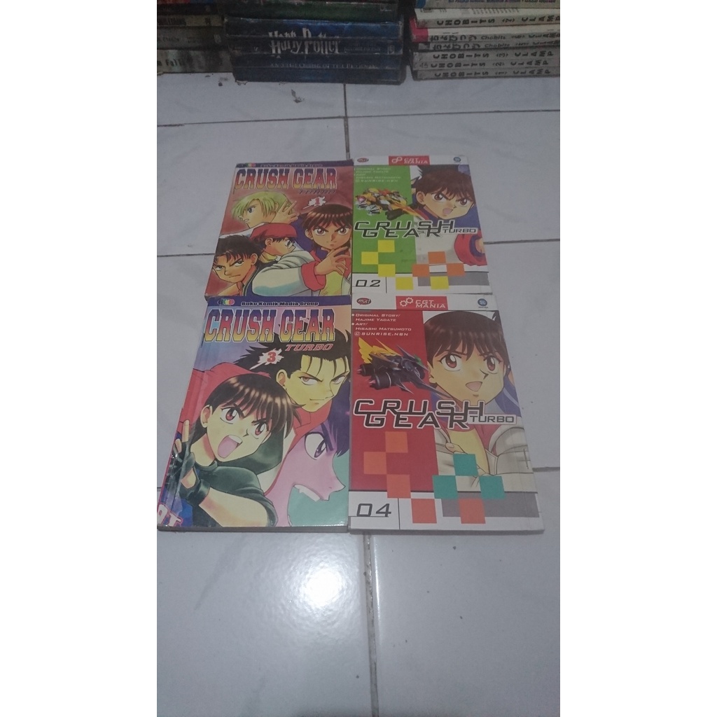 Komik Crush Gear Turbo 1-4 tamat