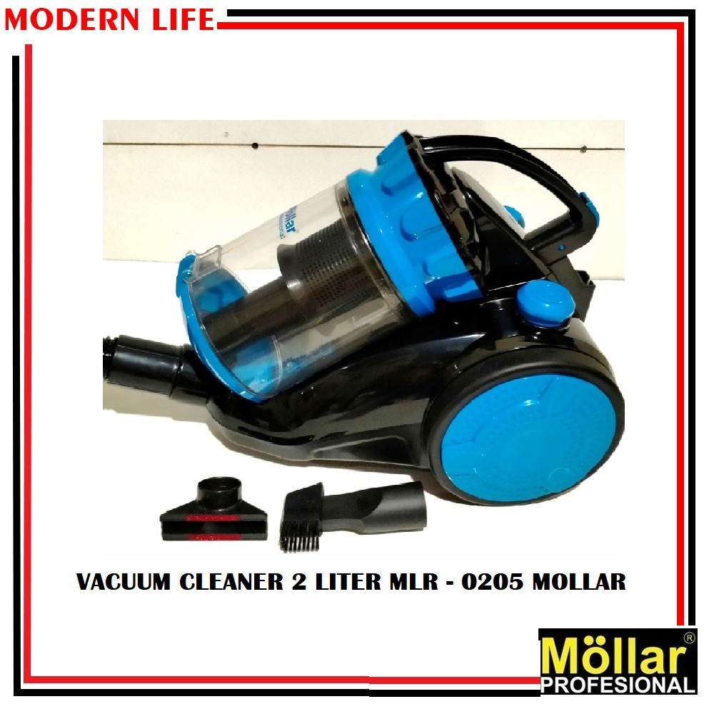 MOLLAR VACUUM CLEANER NEW MLR 0205 2 LITER PENGHISAP PEMBERSIH DEBU 2L