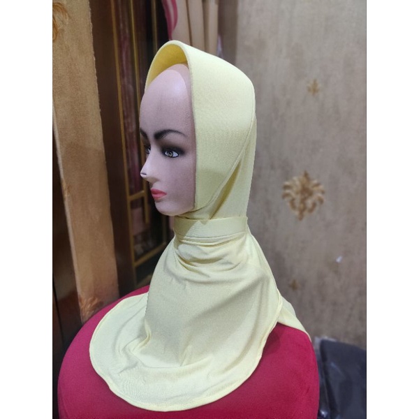 jilbab istri kejaksaan/IAD polos tali