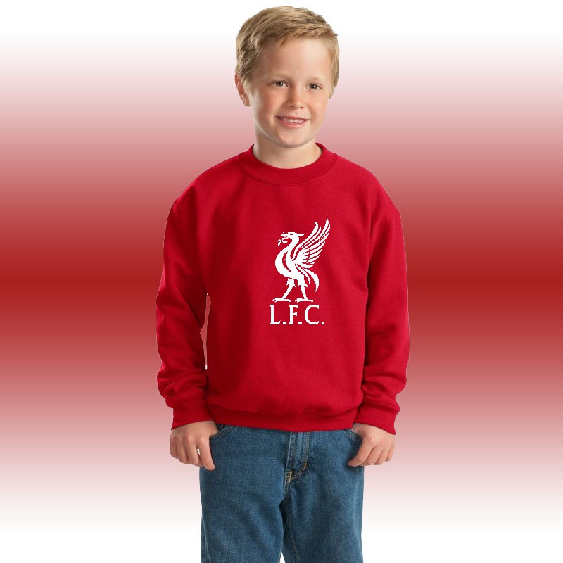 Sweater team Liverpool anak jaket switer bola anak