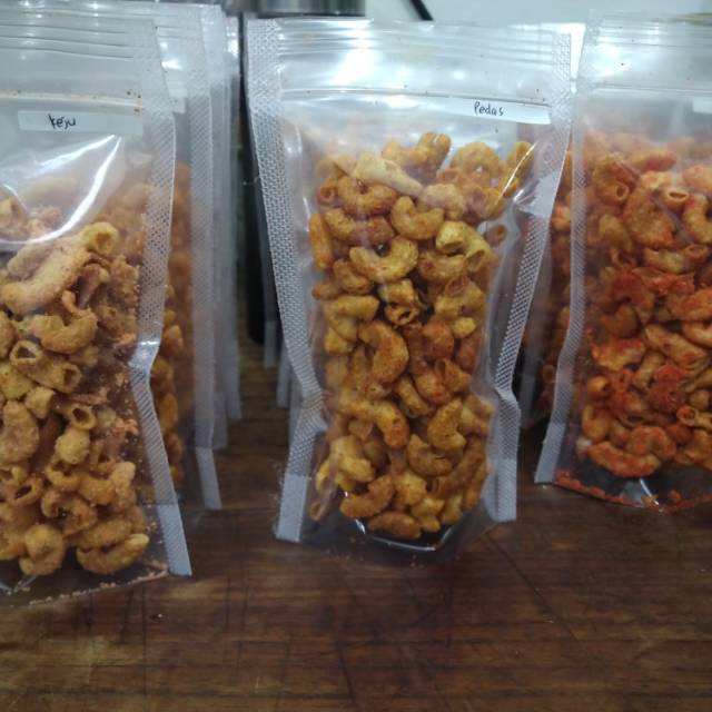 

Termurah!!!Makaroni Home made Rasa Pedas