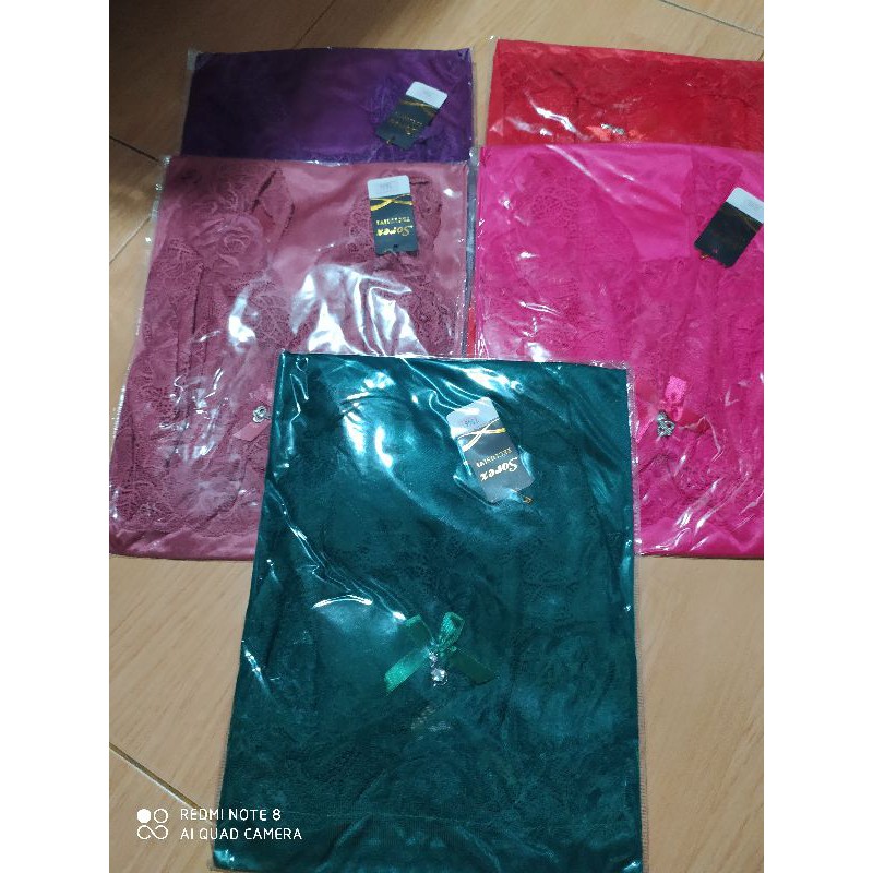 Baju tidur satin Exclusive Sorex BT 7046