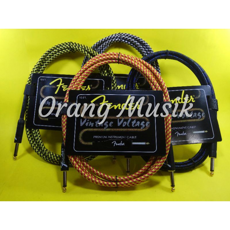 Kabel Jack Gitar 3 Meter - Kabel Jack Gitar Bass Drum Elektrik Dll