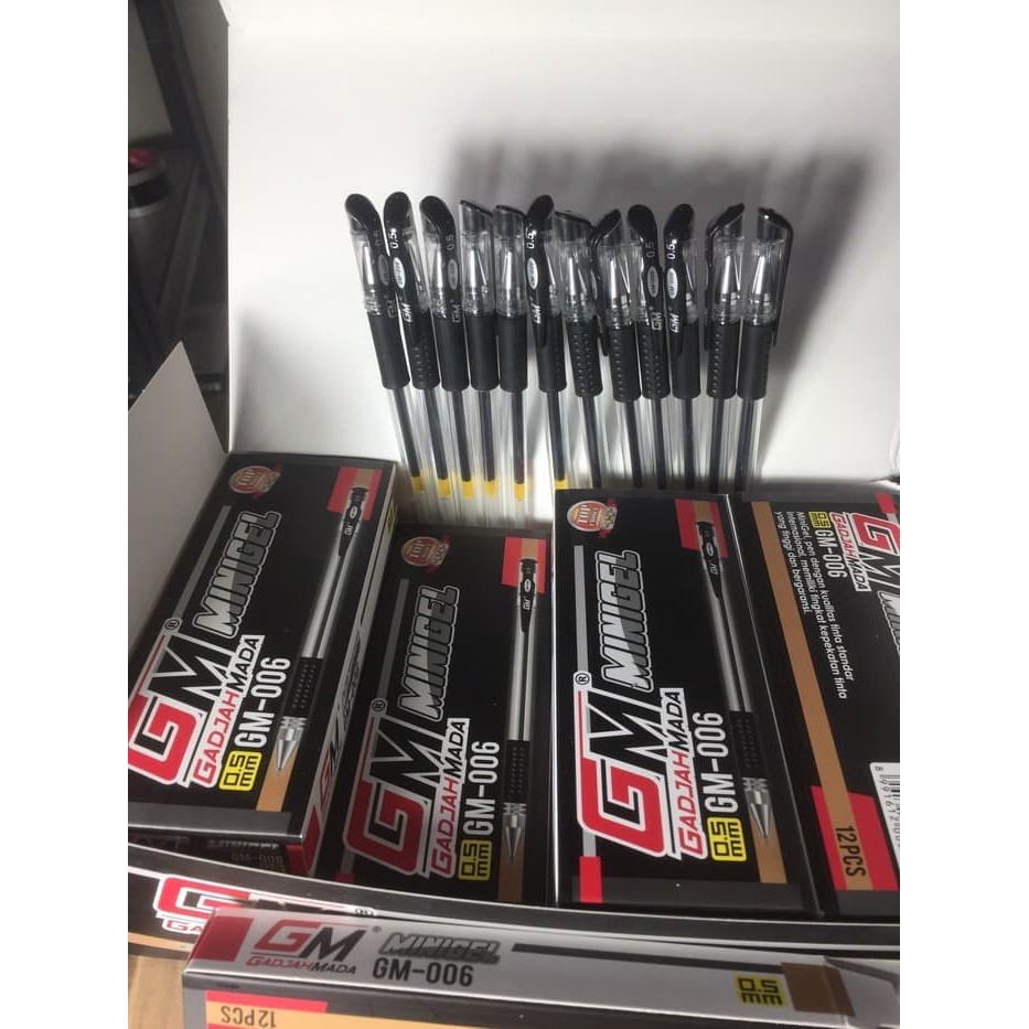 

12pcs pulpen GM 006 mini gel pen 0.5