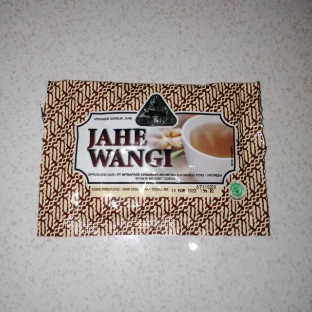 

MINUMAN SERBUK JAHE WANGI isi 10pc