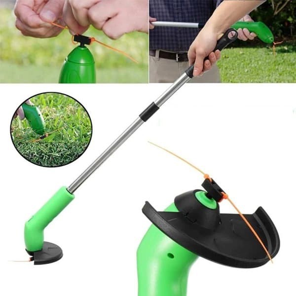 Alat Potong Rumput taman weed Cordles portable garden Trimmer ties