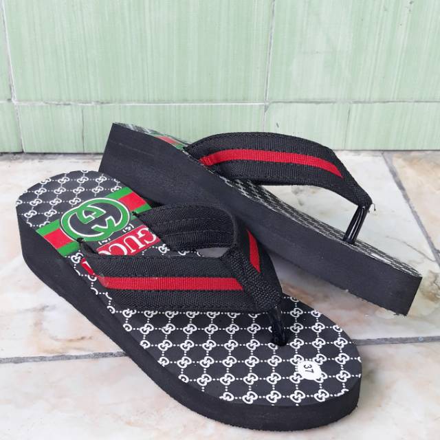 SANDAL WEDGES BALOK MURAH SENDAL WANITA LUCU