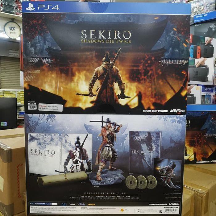 Promo Sekiro Shadows Die Twice Collector S Edition Ps4 Cd Video Game Shopee Indonesia