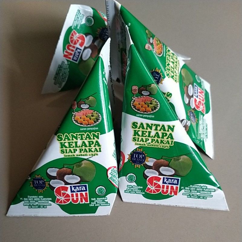 

Sun Kara Santan Kelapa Siap Pakai 65ml