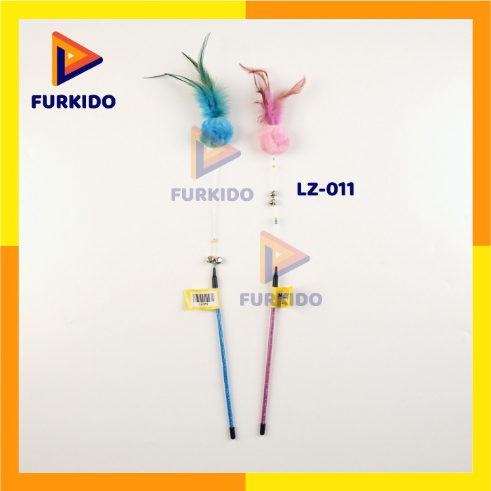 Cat Toy Teaser - Mainan Kucing Stick Teaser