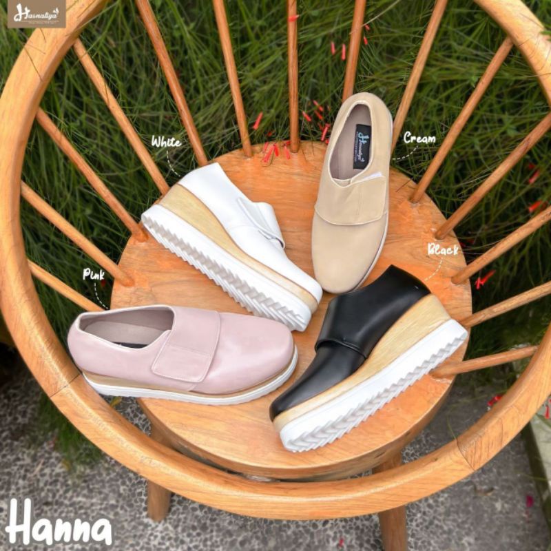 PO SEPATU WANITA HANNA BY HASNALIYA SEPATU YANG COCOK UNTUI MENEMANI DISETIAP AKTIFITASMU HARGA RAMA
