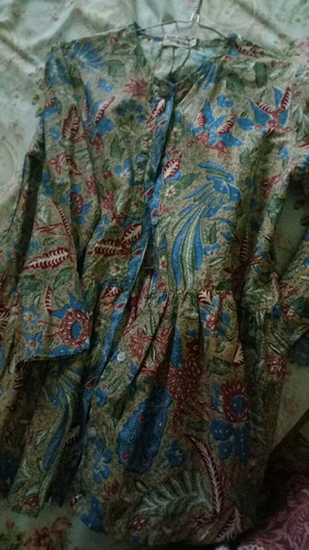 Blouse Batik Wanita // Peplum // Baju Batik Wanita Atasan Batik