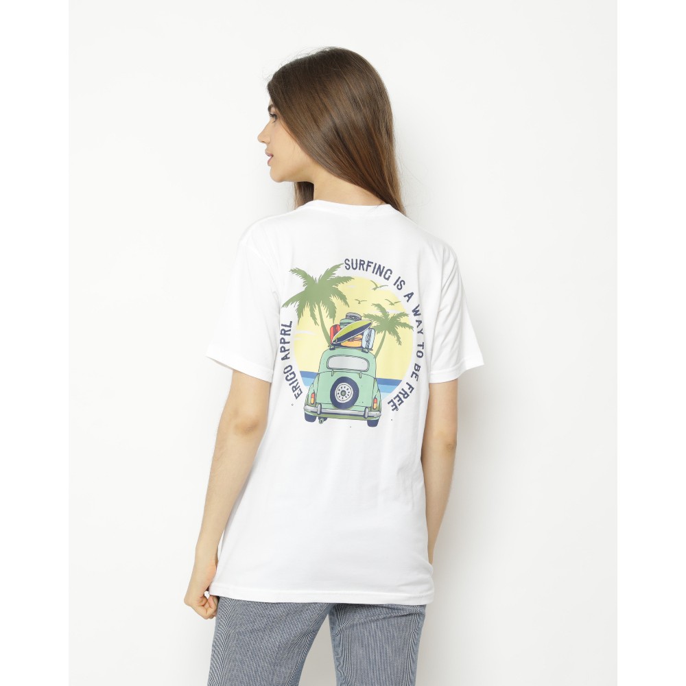 

Erigo T-Shirt Beef Free White