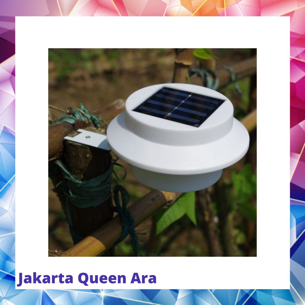 TaffLED LightMe Lampu Taman Tenaga Solar 3 LED - G228